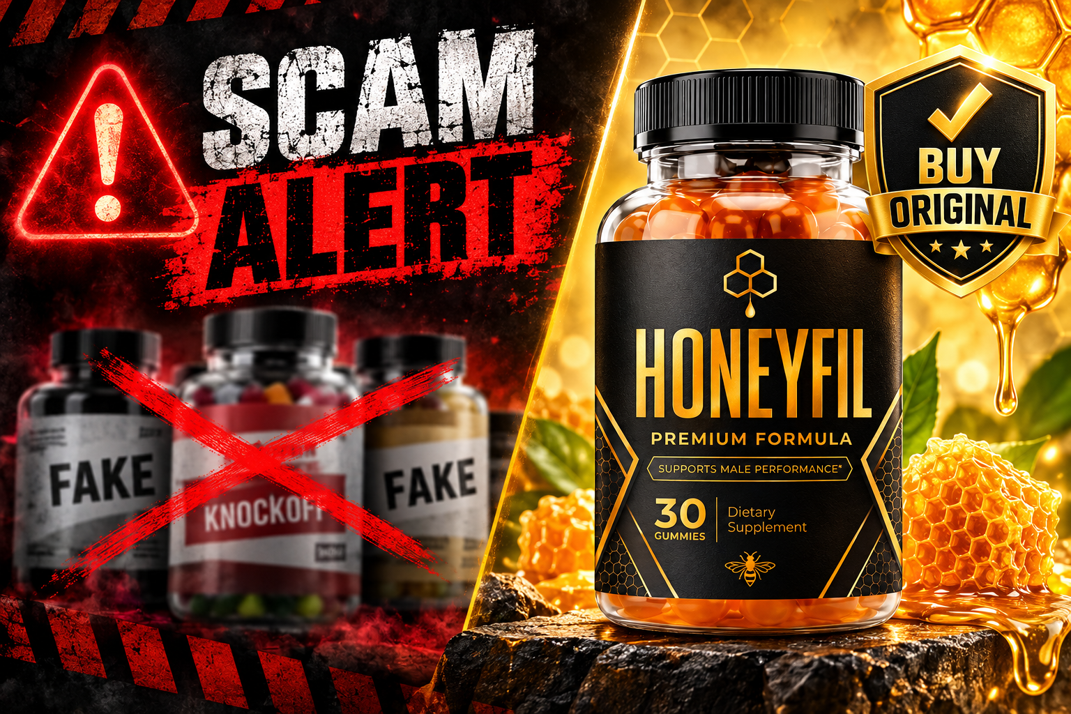 Warning about imitation Honeyfil products sold outside the official website